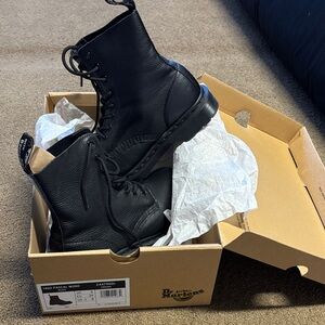 Dr. Martens Black Pascal Mono Boots
